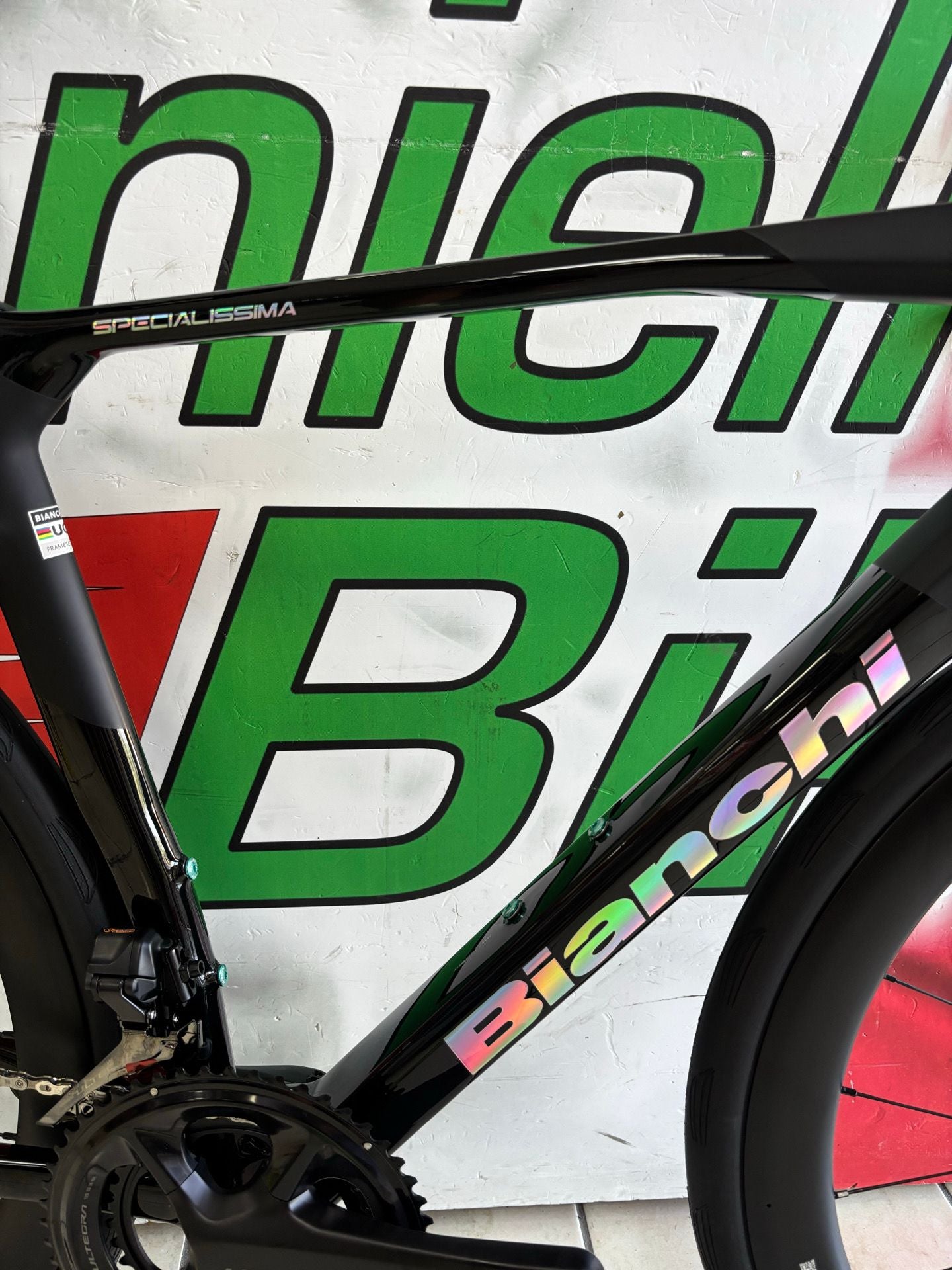 Bianchi Specialissima — telaio in Carbonio, Nuovo