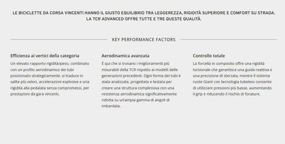 Giant Tcr Advanced 0 Pc My26 2026 usata — dettaglio
