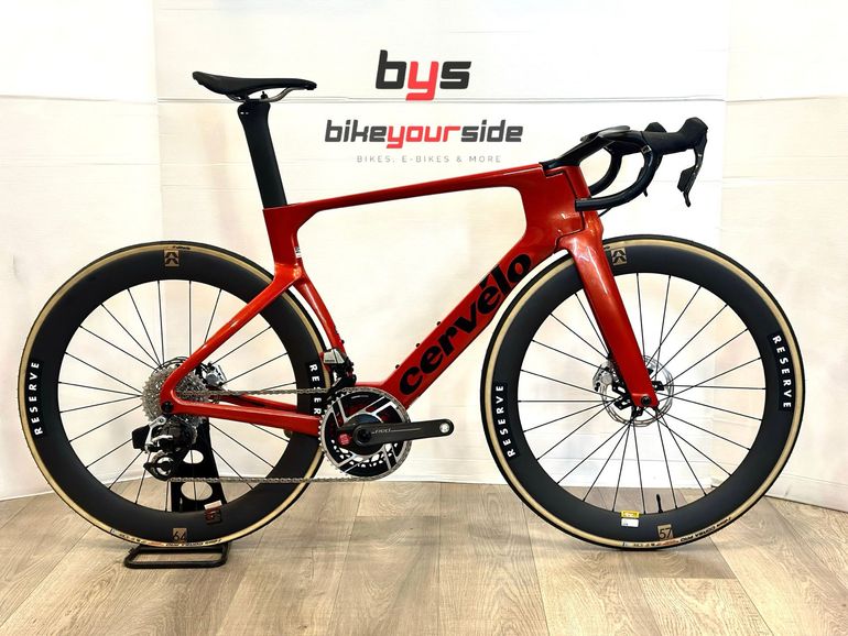 Cervelo S5 2026 usata — vista laterale