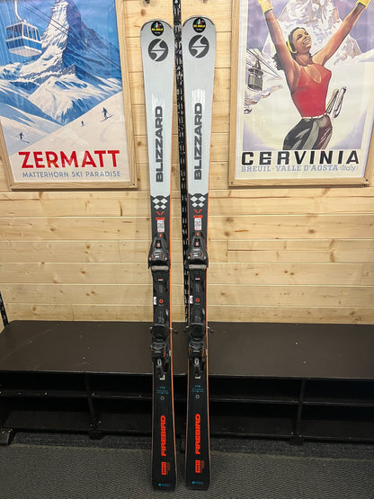 Blizzard Firebird 70 RS TI — raggio 16.5m, waist 70mm