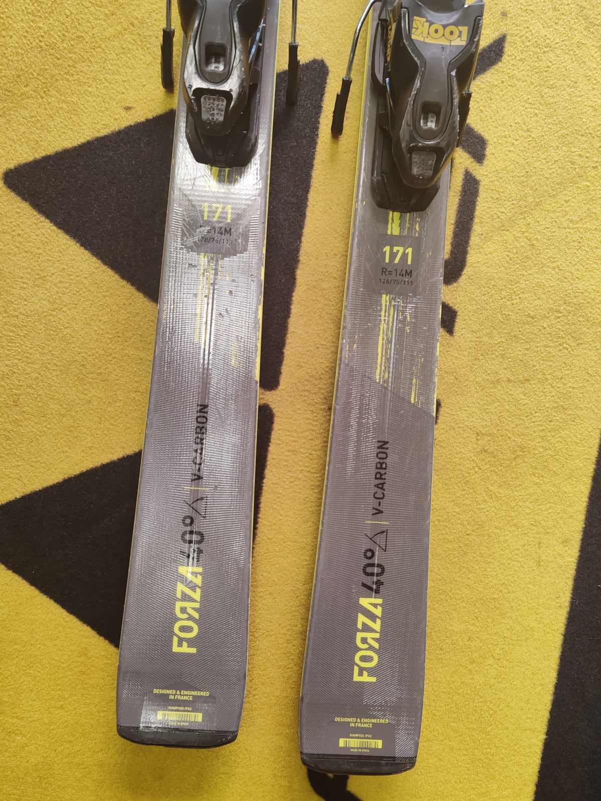Rossignol Forza 40 V-CA — raggio 14m, waist 75mm
