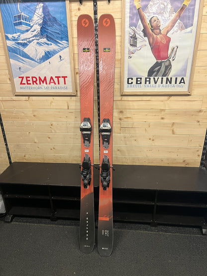 Blizzard Rustler 9 — raggio 17m, waist 96mm