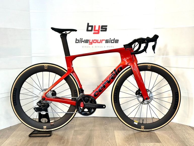Cervelo S5 2026 usata — vista laterale