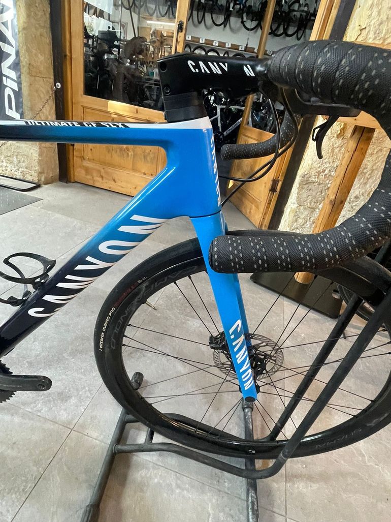 Canyon Ultimate Cf Slx 9.0 Team Movistar 2020 usata — dettaglio