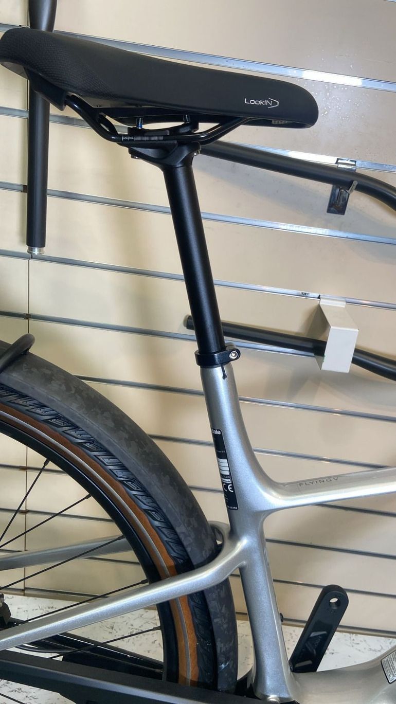 Cannondale Flyingv 1(Silver) — telaio in Carbonio, Nuovo