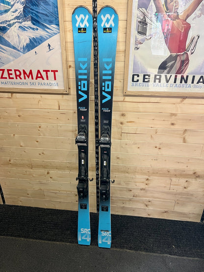 Volkl Racetiger SRC Blue — raggio 13.9m, waist 73mm