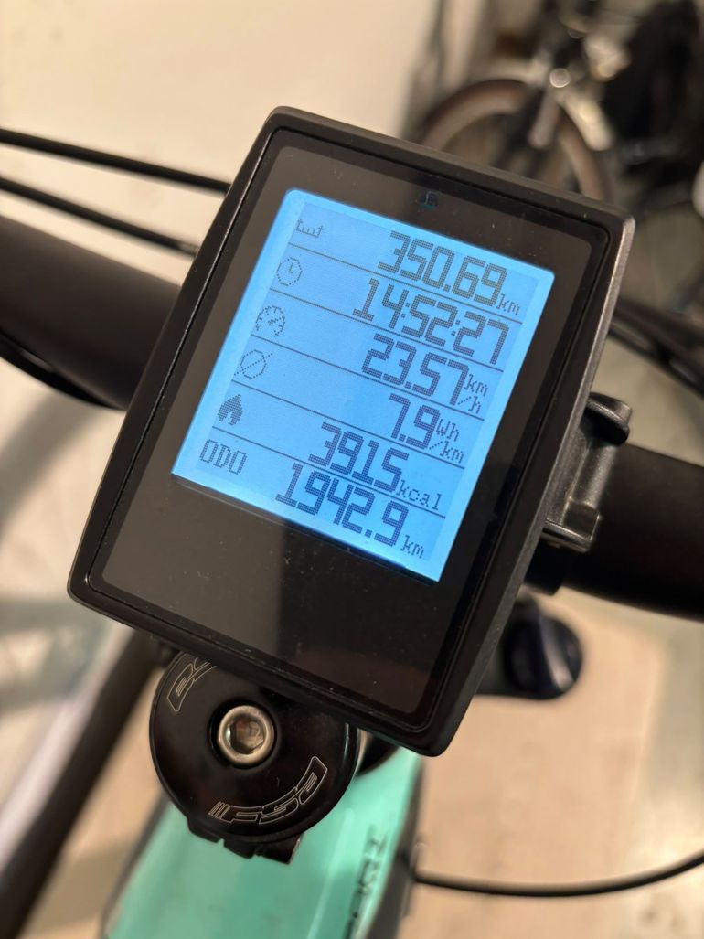 Bianchi T-Tronik Sport 9.2 Altus 2023 usata — dettaglio