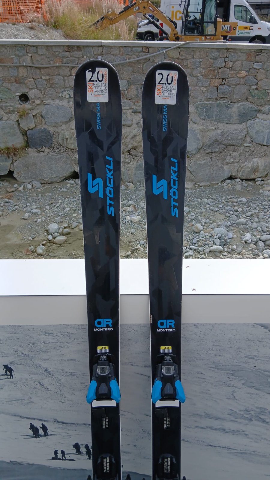 Stockli Montero AR — raggio 17.3m, waist 84mm