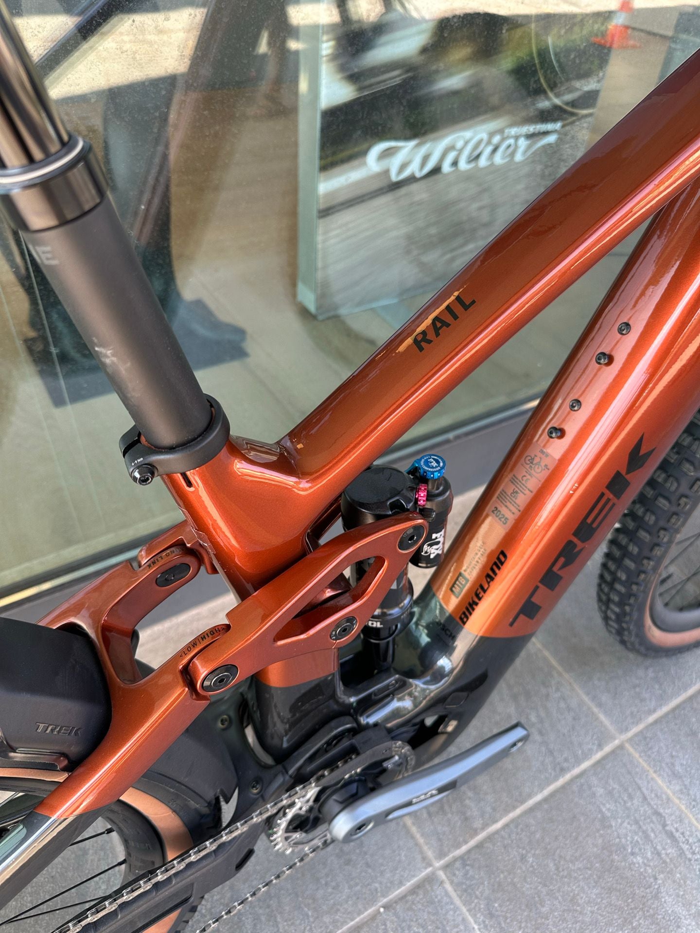 Trek Rail+ 9.8 T-Type Gen 5 2026 usata — dettaglio