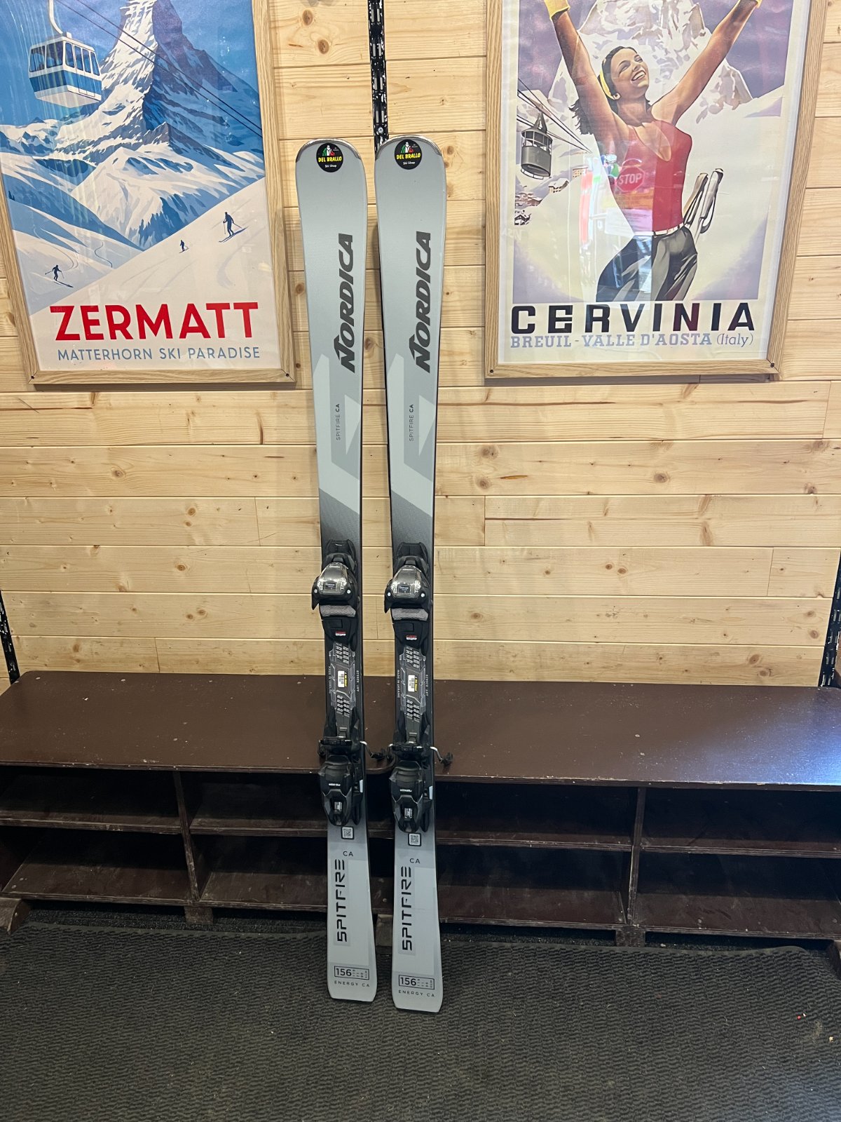 Nordica Spitfire CA Grey — raggio 13.5m, waist 71mm