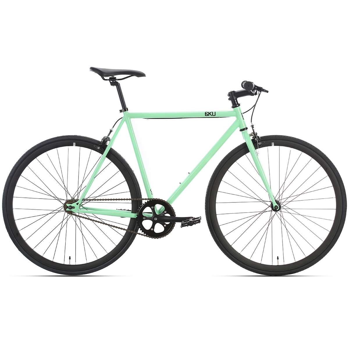BLB 6ku Milan 2 Bici Fissa & Single Speed usata — vista laterale