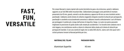 Cube Nuroad, Pro — gruppo Shimano CUES, taglia L