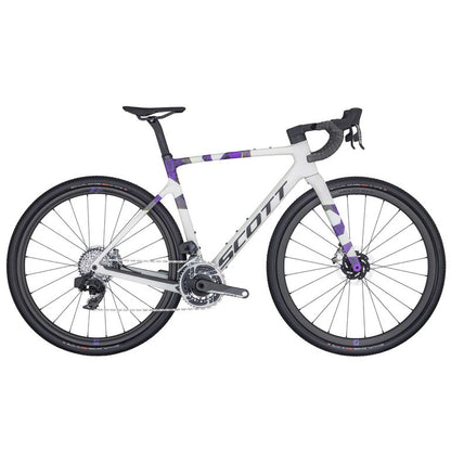 Scott Addict Gravel Rc 2024 usata — vista laterale