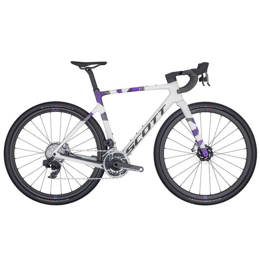 Scott Addict Gravel Rc 2024 usata — vista laterale