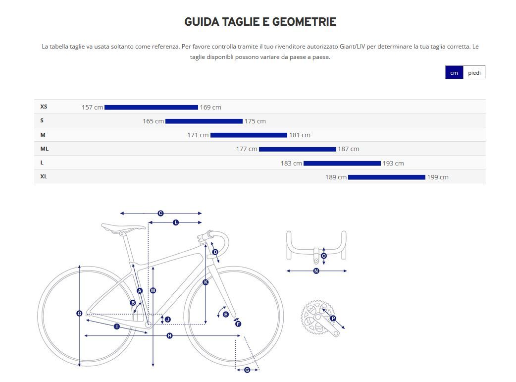 Giant Tcr Advanced 2 Kom 2025 usata — dettaglio