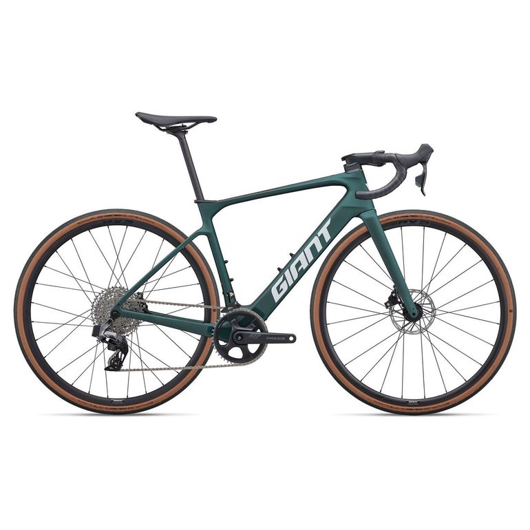 Giant Defy Advanced E+ Elite Ar 2025 usata — vista laterale