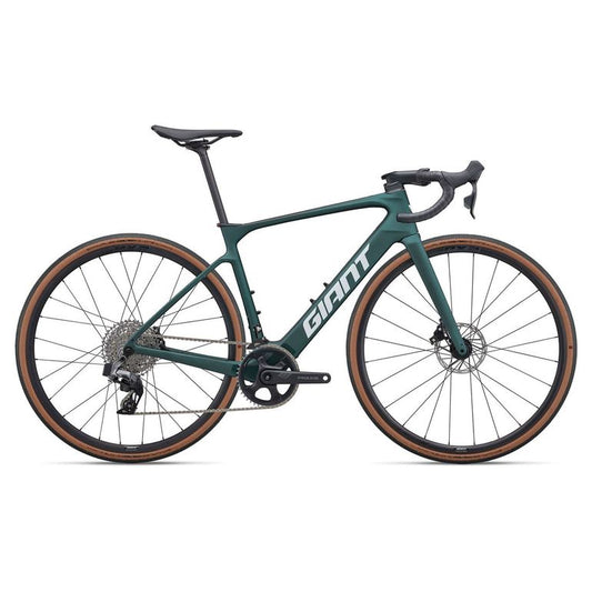 Giant Defy Advanced E+ Elite Ar 2025 usata — vista laterale
