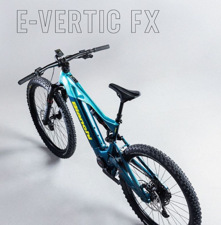 Bianchi E-Vertic Fx Gen5 Factory — gruppo SRAM GX Eagle AXS, taglia M