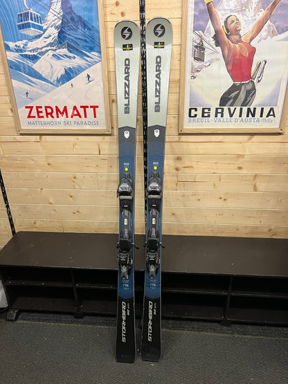 Blizzard Stormbird 82 DTI — raggio 15m, waist 82mm
