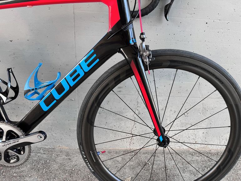 Cube Agree C:62 Sl Duraace 2018 usata — dettaglio
