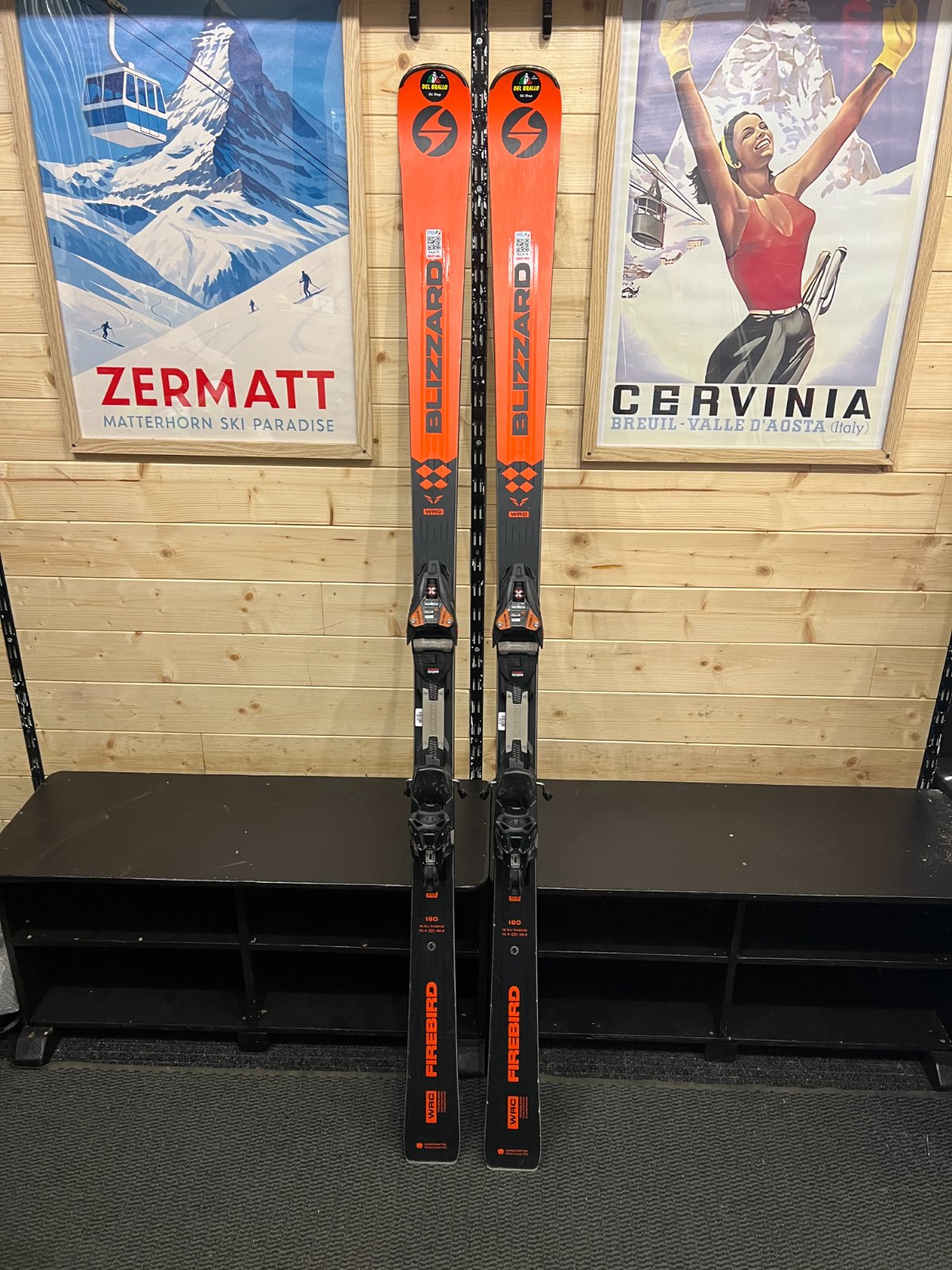 Blizzard Firebird WRC — raggio 18.5m, waist 68mm