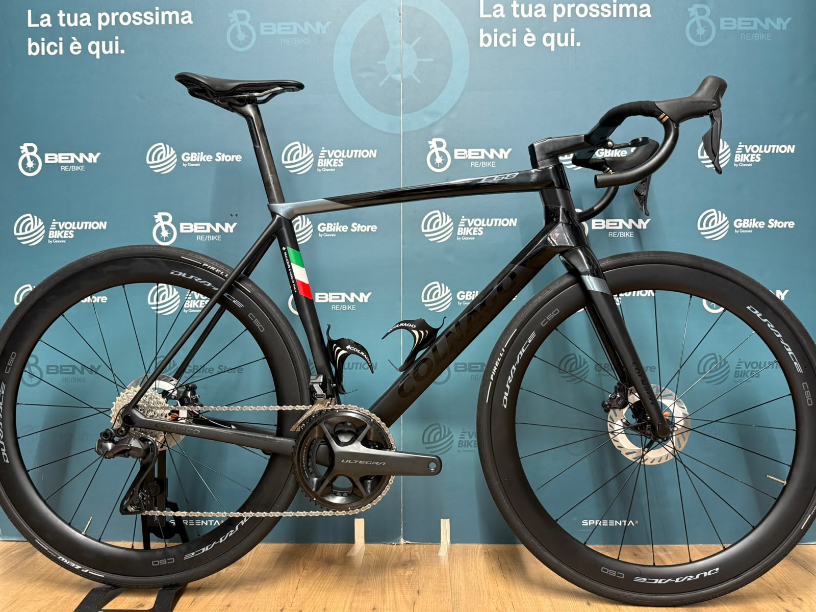 Colnago C68 2025 usata — vista laterale