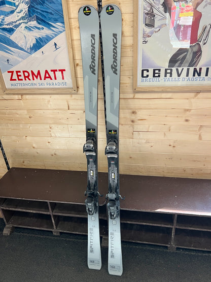 Nordica Spitfire CA Grey — raggio 15m, waist 71mm