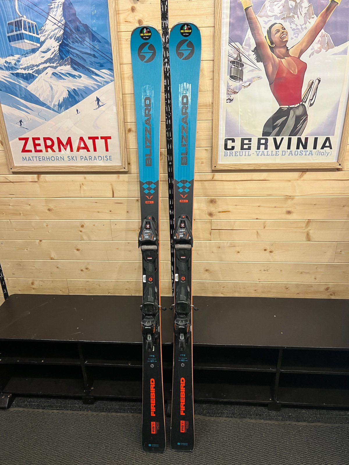 Blizzard Firebird 76 RS Ti — raggio 15m, waist 76mm