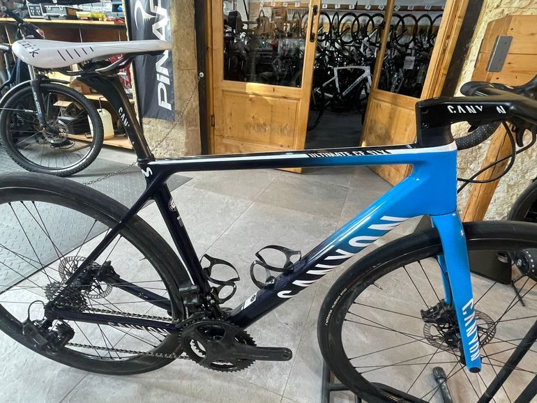 Canyon Ultimate Cf Slx 9.0 Team Movistar 2020 usata — dettaglio