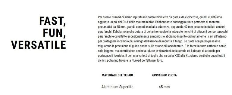 Cube Nuroad Pro — gruppo Shimano CUES, taglia XXS