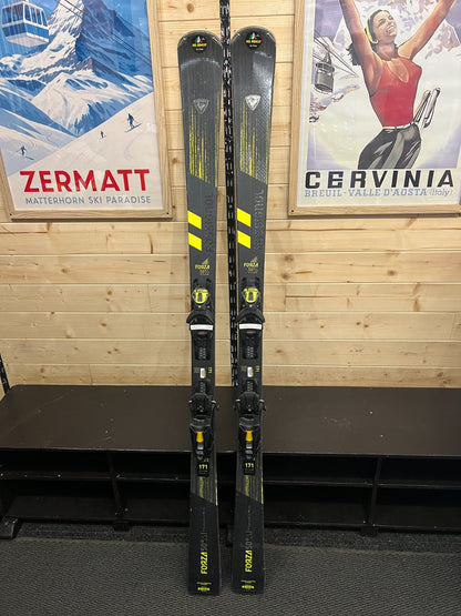 Rossignol Forza 50 V-Cam — raggio 14m, waist 75mm