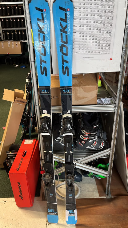 Stockli Laser SL — raggio 13.6m, waist 66mm