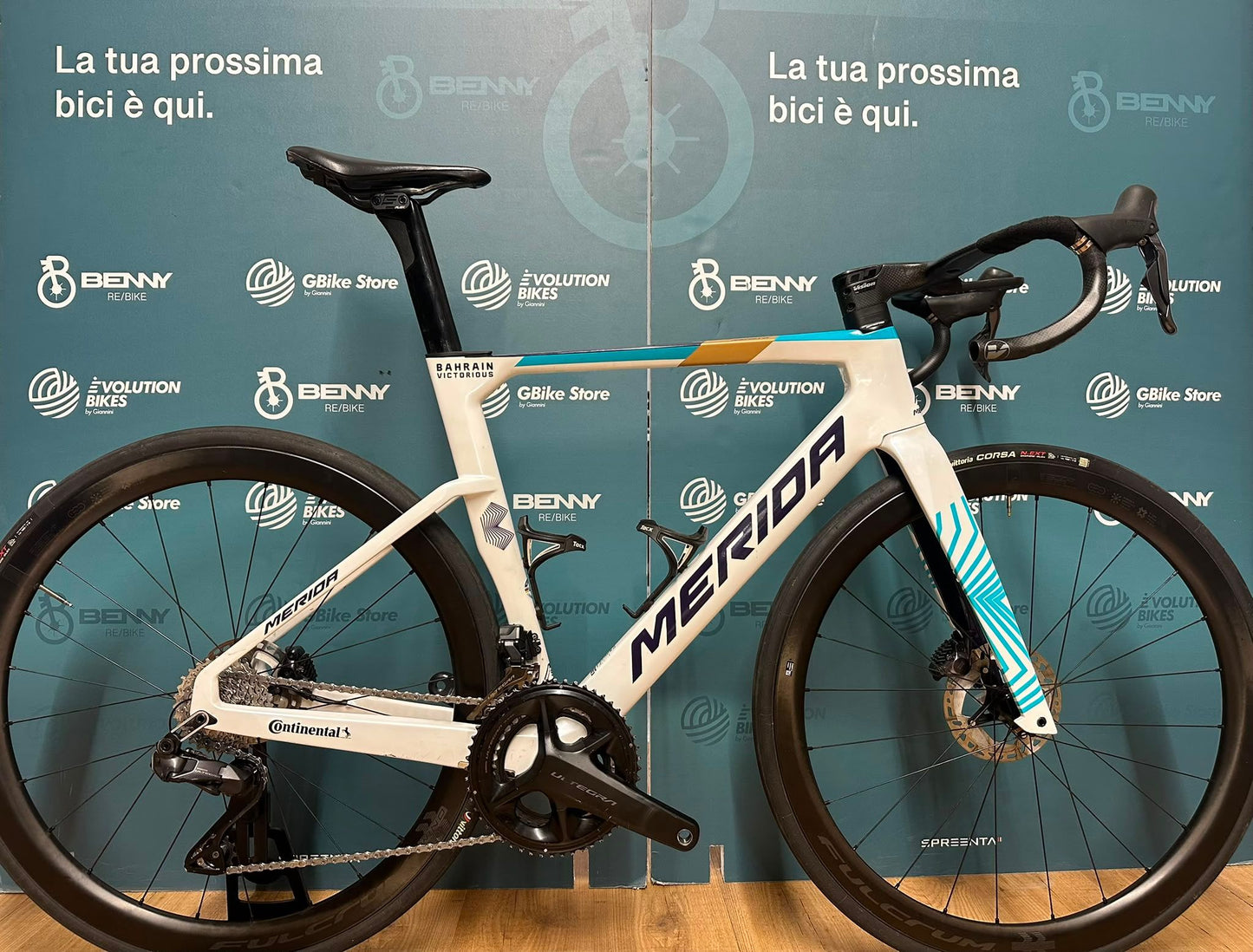 Merida Reacto Bahrain Victorious 2024 usata