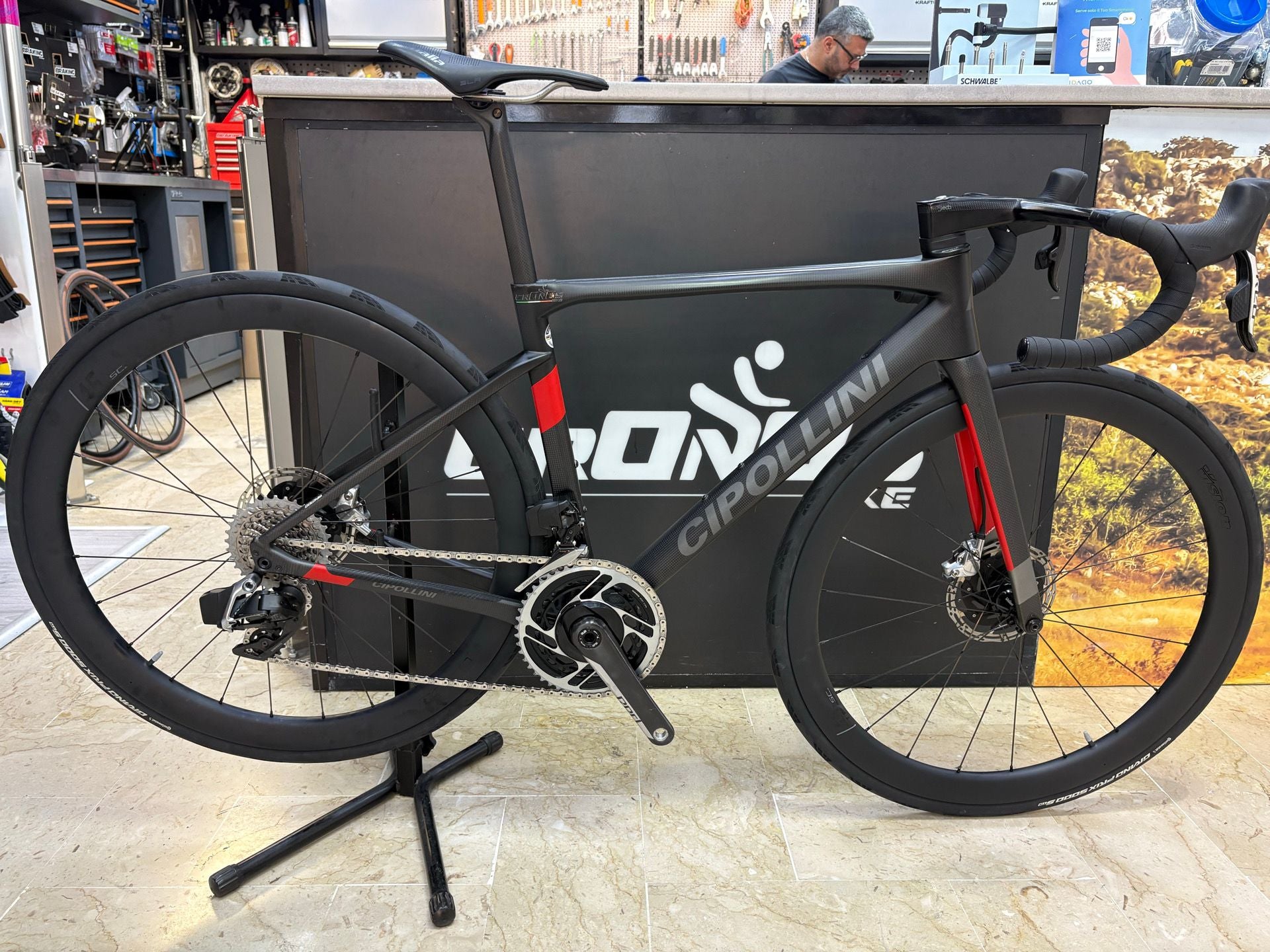 Cipollini Dolomia — telaio in Carbonio, Ottime condizioni
