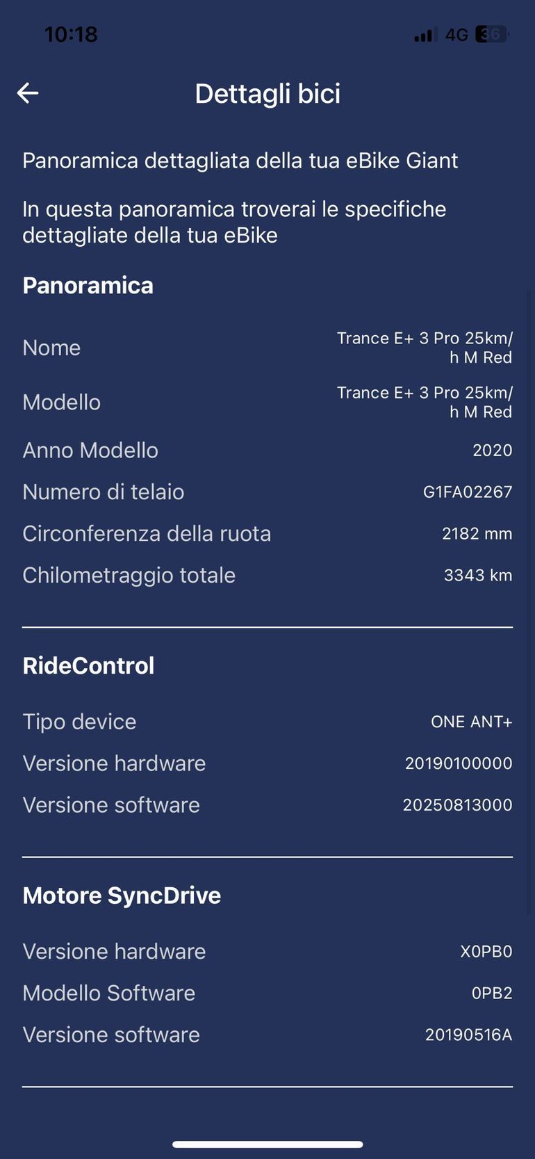 Giant Trance E+ 3 Pro — gruppo SRAM SX Eagle, taglia M