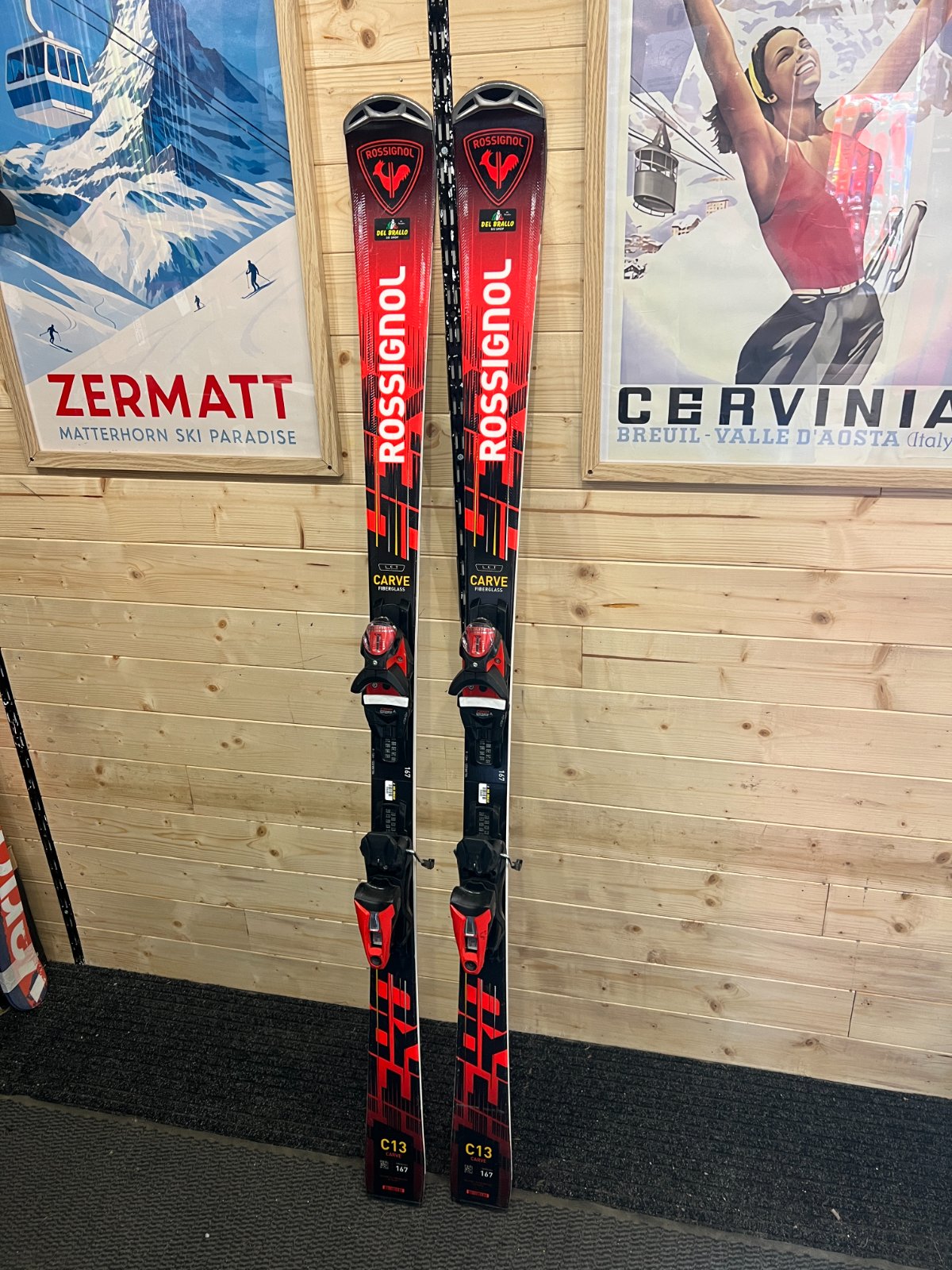 Rossignol Hero Carve — raggio 13m, waist 68mm