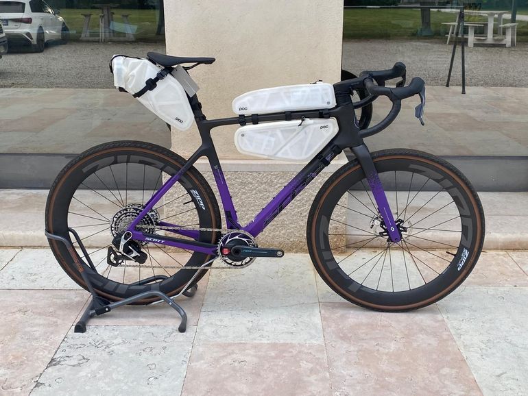 Scott Addict Gravel 2026 usata — vista laterale