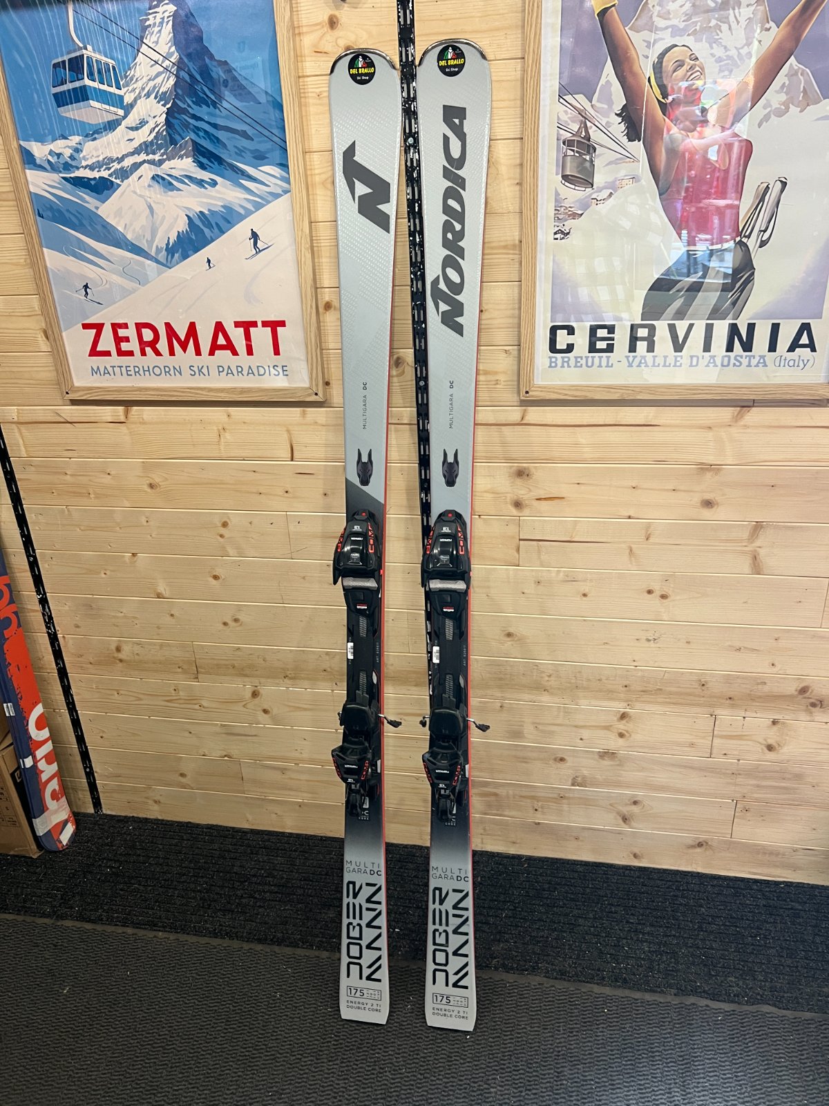 Nordica Dobermann Multigara DC Grey — raggio 16m, waist 70mm