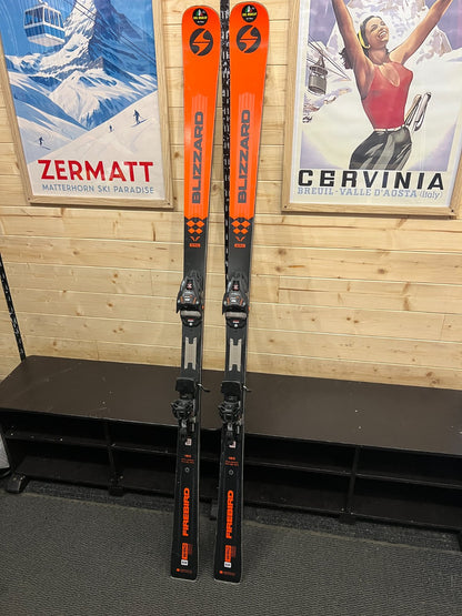 Blizzard Firebird WRC — raggio 18.5m, waist 68mm
