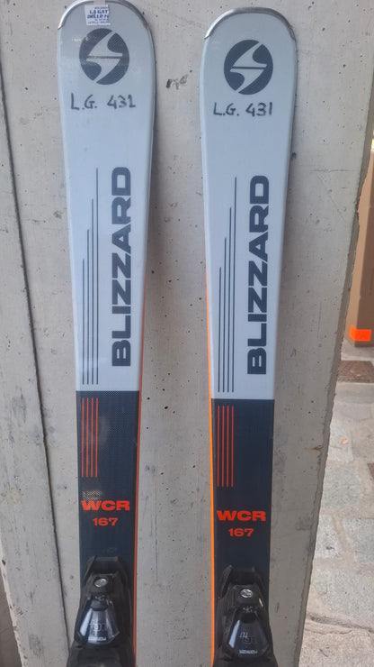 Blizzard WCR — raggio 14m, waist 72mm