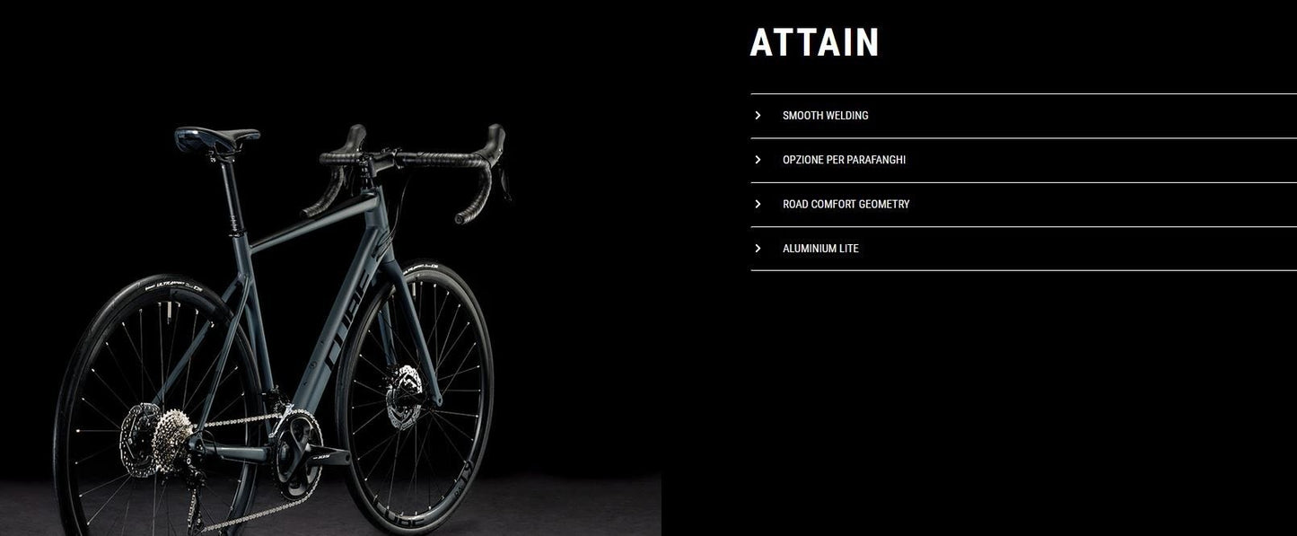 Cube Attain — telaio in Alluminio, Nuovo