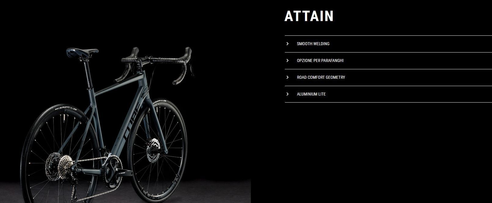 Cube Attain — telaio in Alluminio, Nuovo