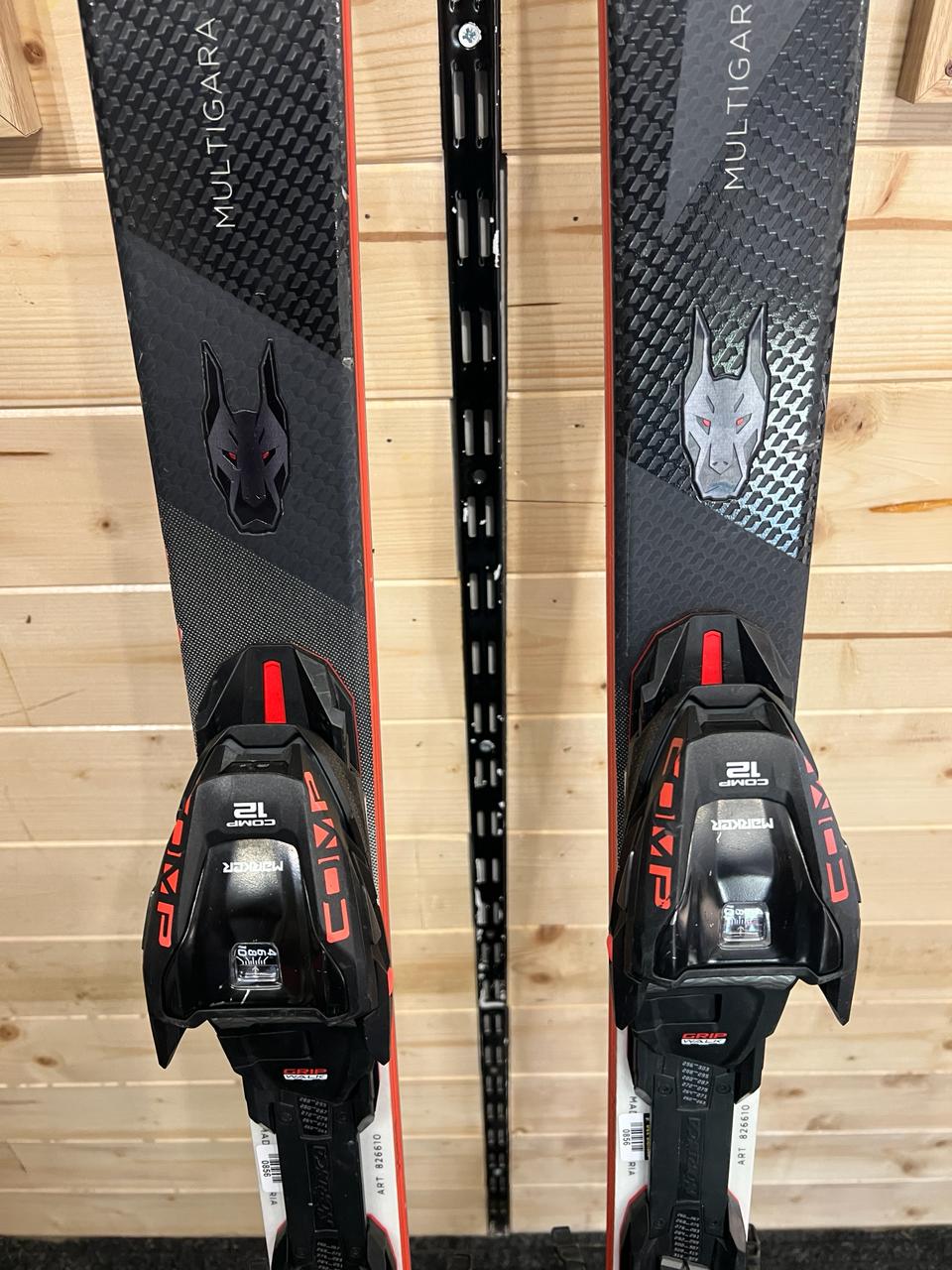 Nordica Dobermann Multigara DC Black — attacco Comp 12 Fdt, Buone condizioni