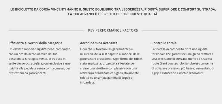 Giant Tcr Advanced 2 2026 usata — dettaglio