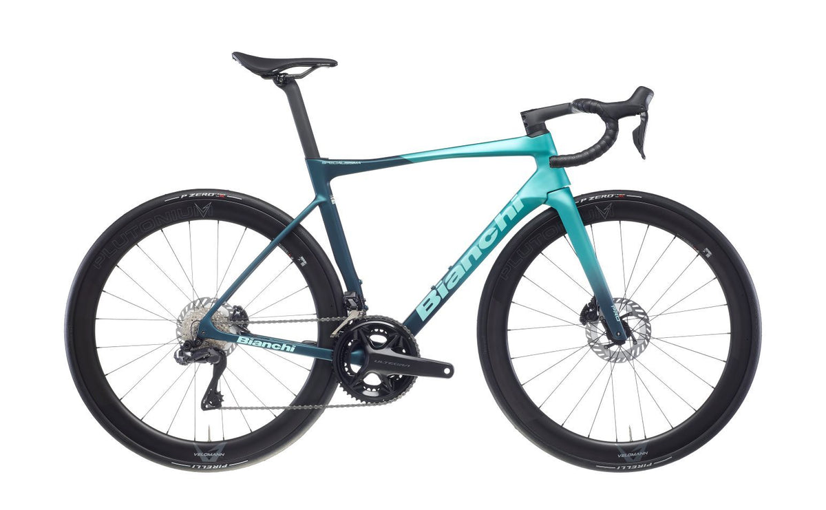 Bianchi Specialissima Pro 2026 usata — vista laterale