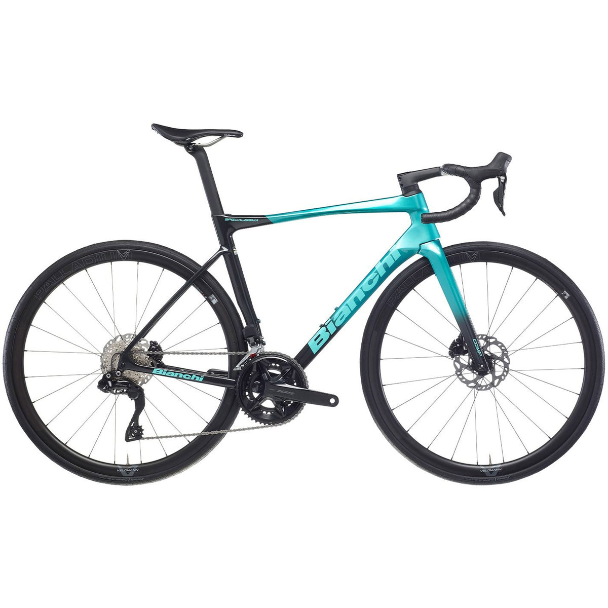 Bianchi Specialissima Comp 2026 usata — vista laterale
