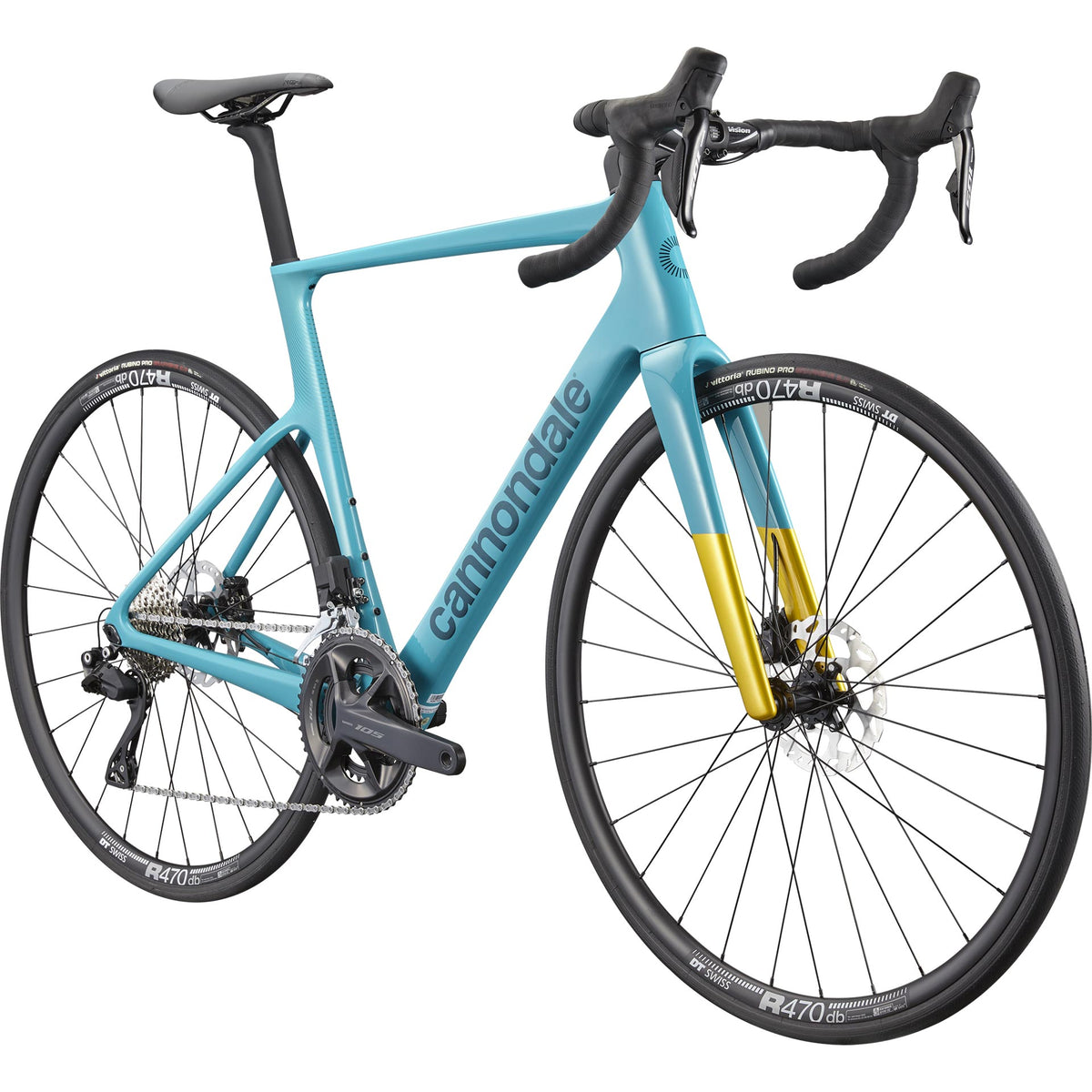 Cannondale Supersix Evo — gruppo Shimano 105 Di2, taglia 56