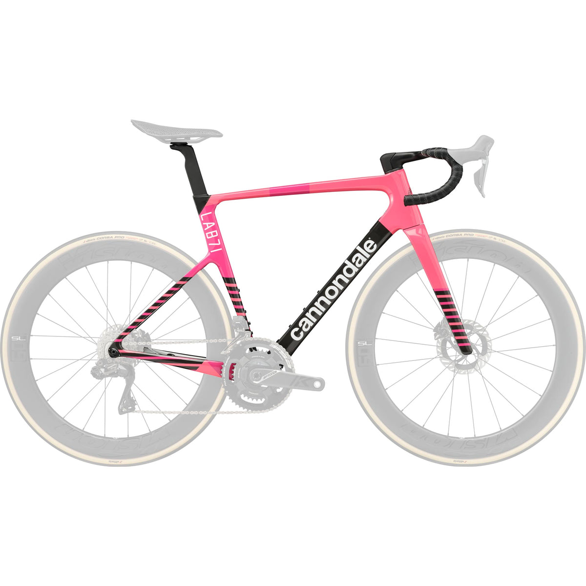 Cannondale Supersix Evo Lab71 Team 2025 usata — vista laterale
