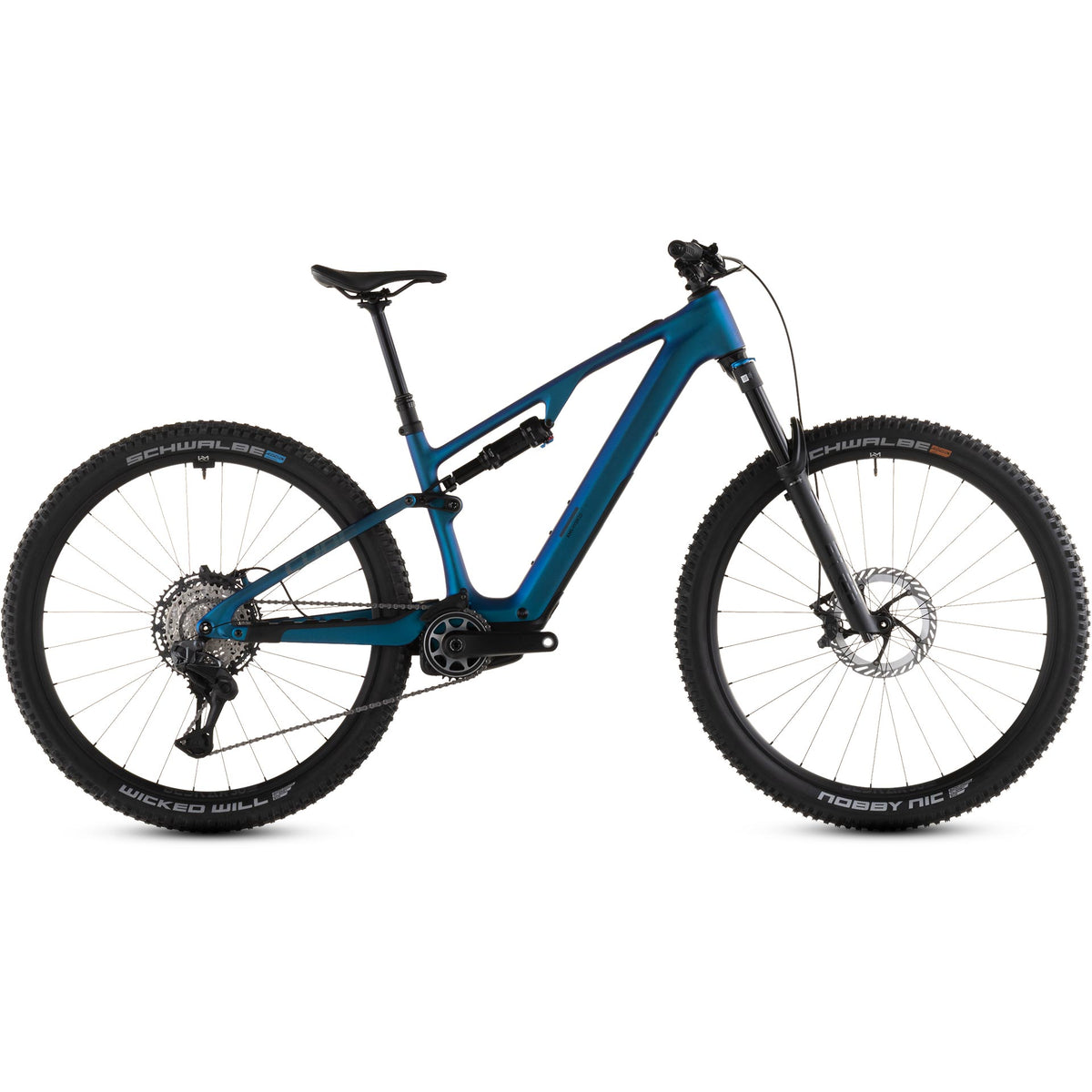 Cube Ams Hybrid One44 C 68x 2026 usata — vista laterale