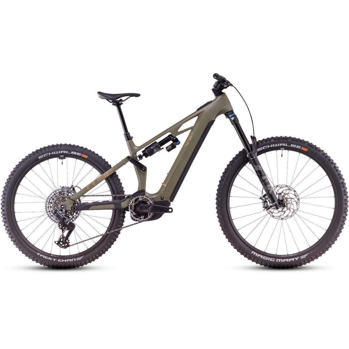 Cube Stereo Hybrid One77 Hpc Tm 2025 usata — vista laterale